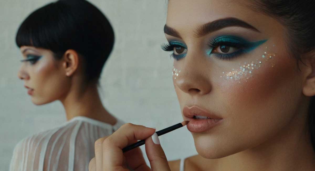Makeup and clothing