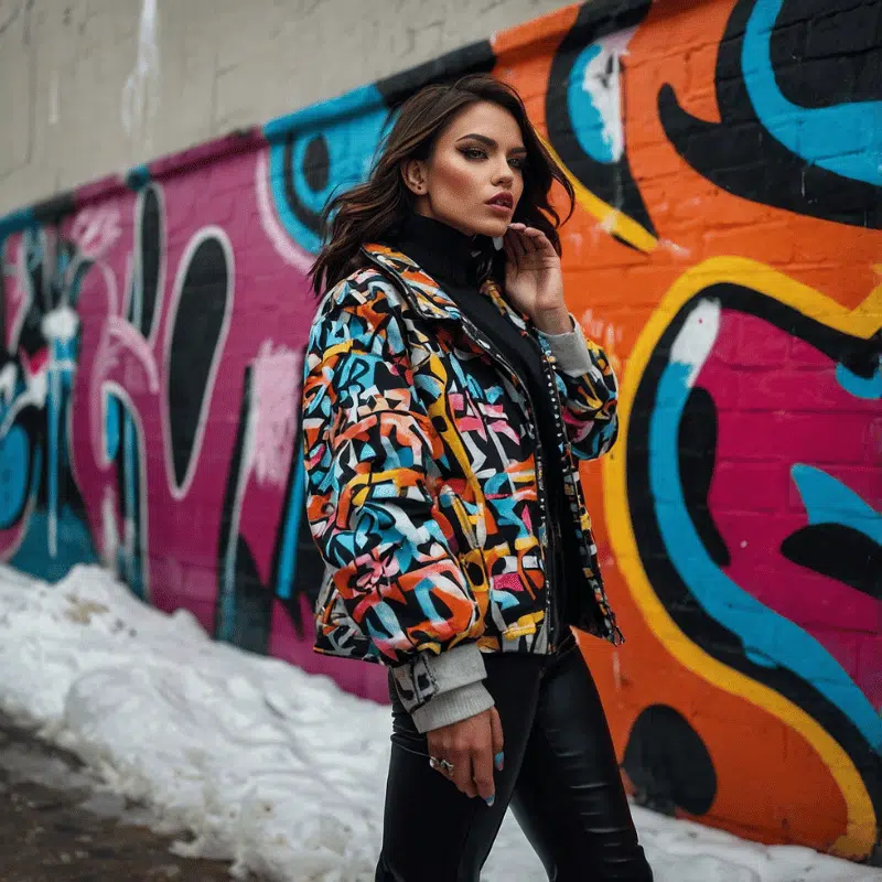 Fashion Photography Winter Street outfit