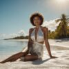 Fashion Photography Shoot on beach sand